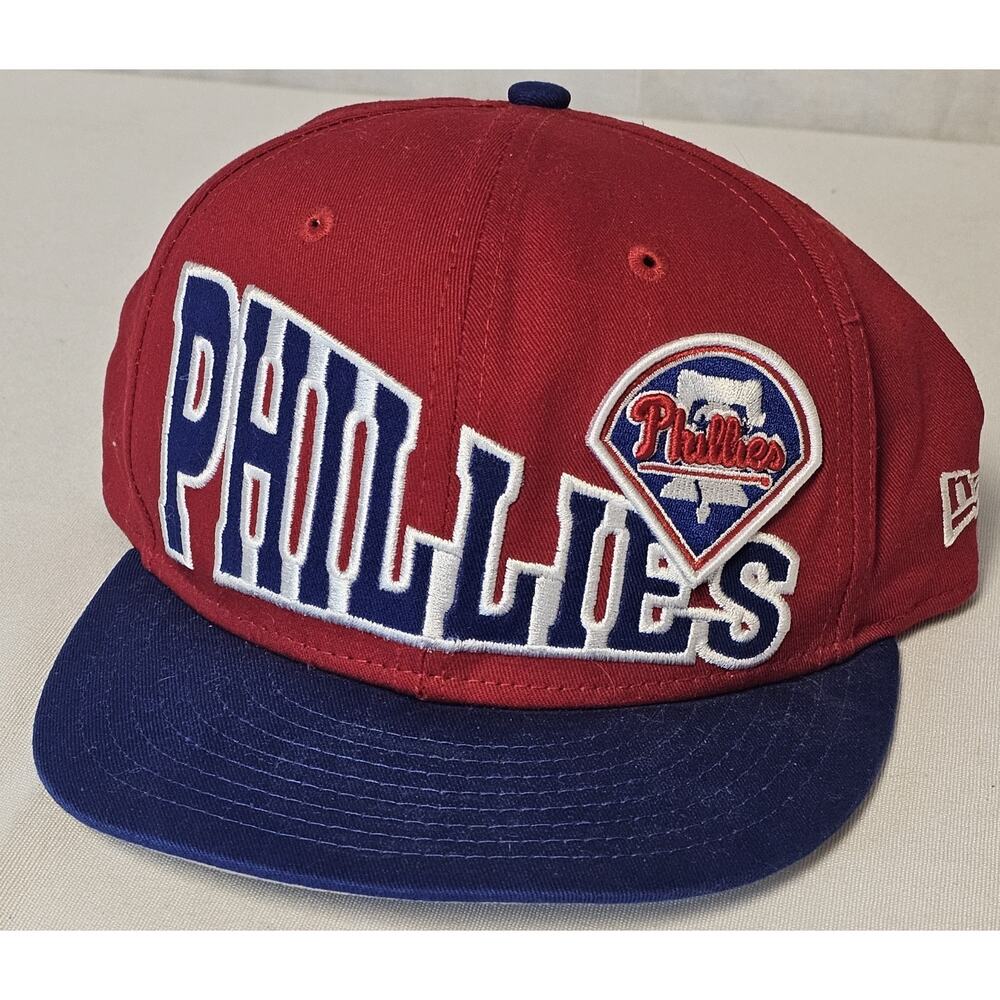 New Era MLB Philadelphia Phillies Stoked Red-Royal & Blue Snapback Hat /Cap